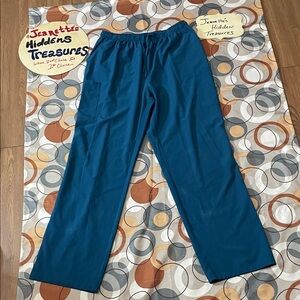 💥NI💥 Elite Medical Men’s Teal Chinos Scrubs